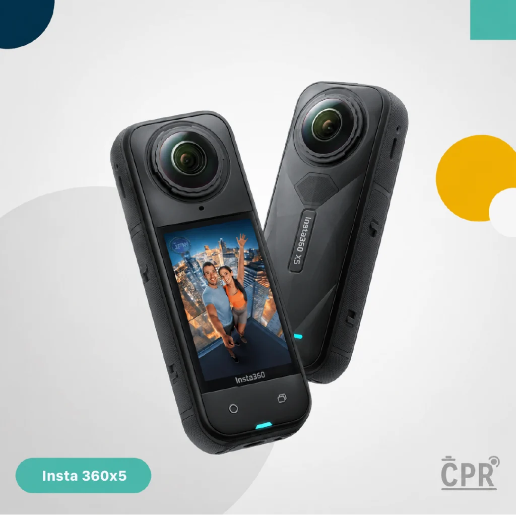 Insta360 X5 Essentials Bundle cámara 360 8K con accesorios
